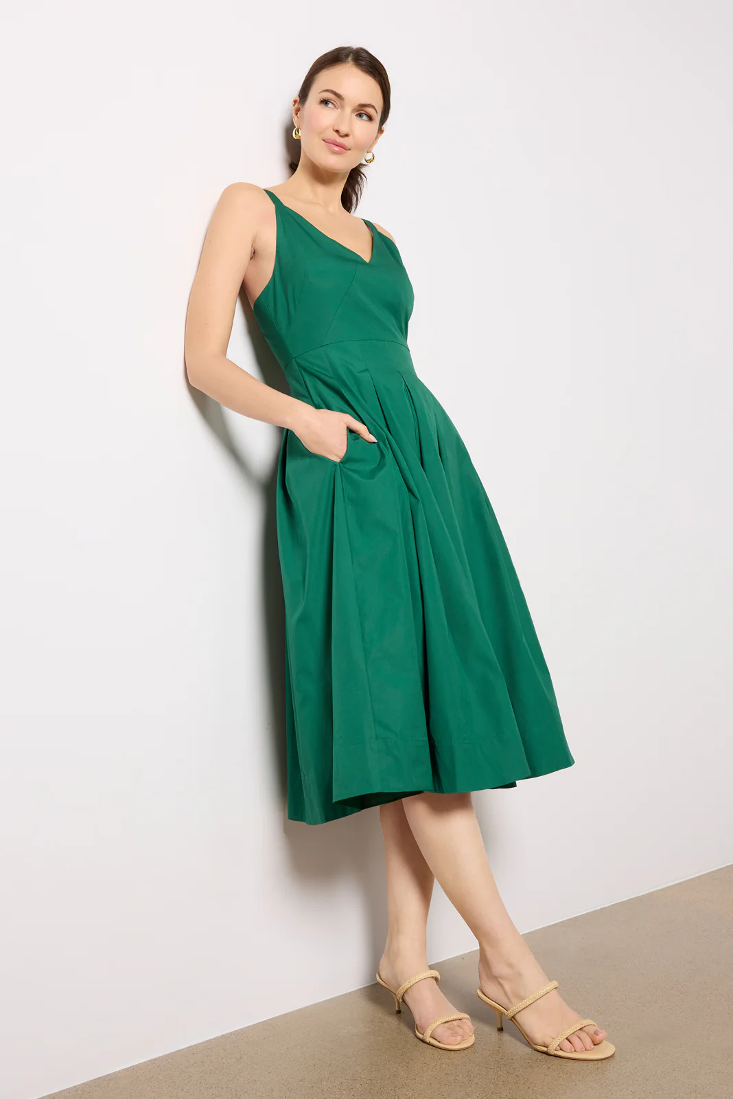 Abby Poplin Dress - Image 3