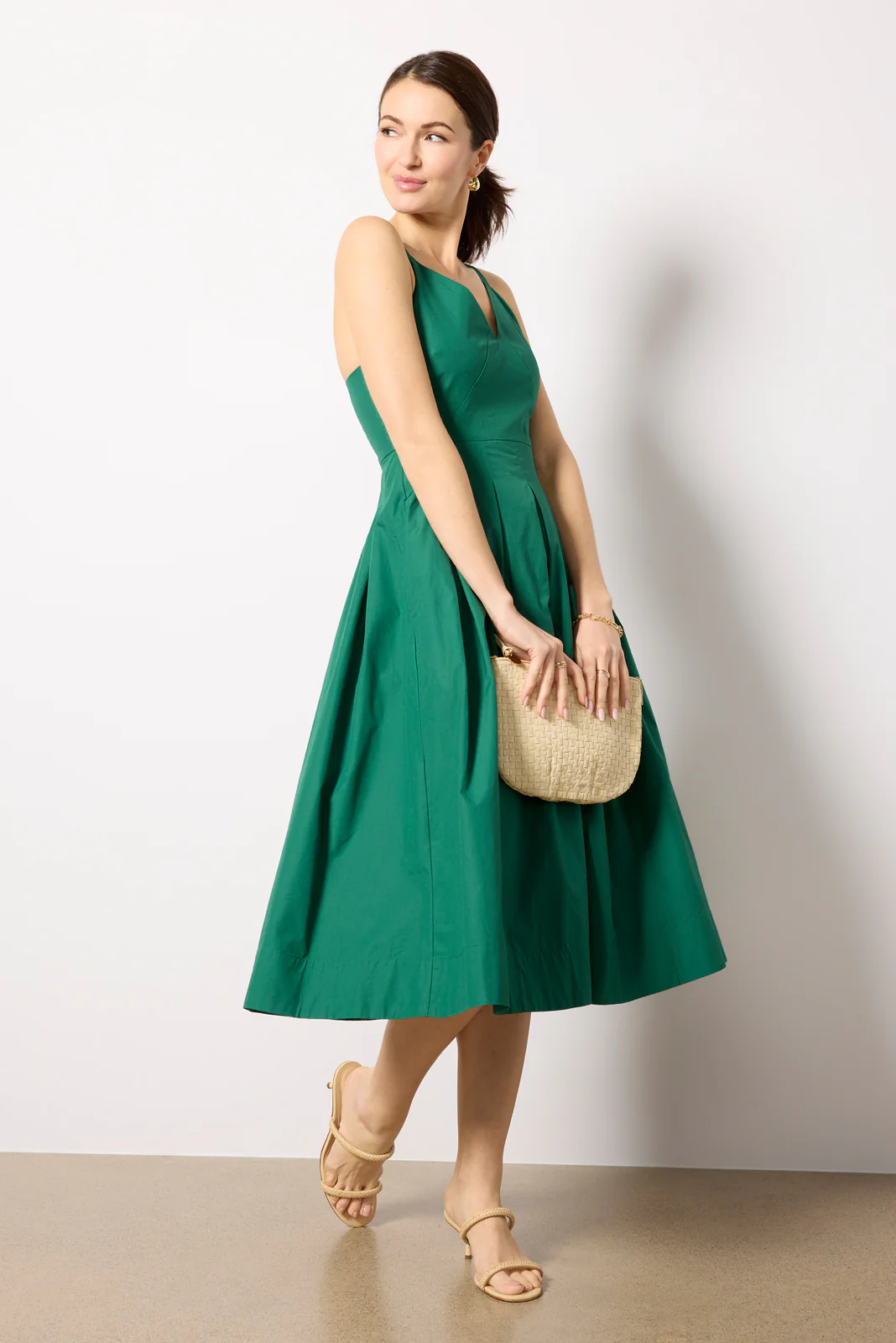 Abby Poplin Dress - Image 5