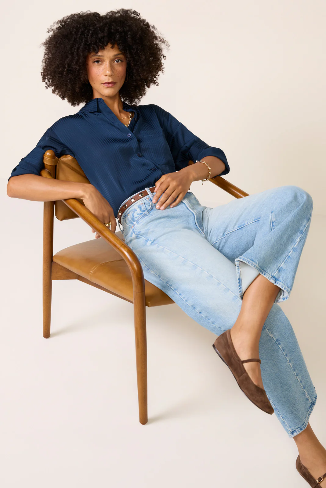 Aiden Crop Shirting