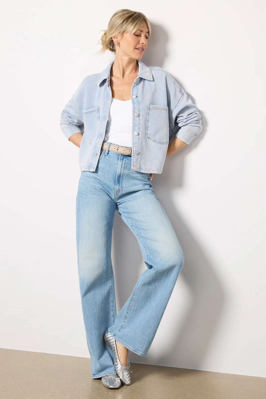 All Day Cropped Knit Jacket - Image 5