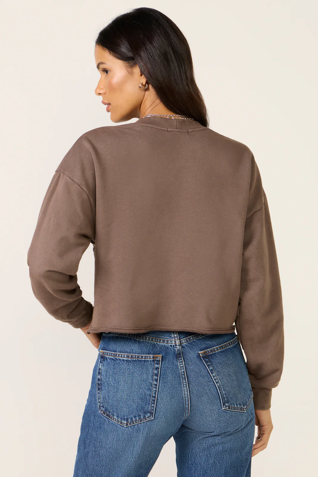 Amelia Side Lace Up Sweatshirt - Image 4