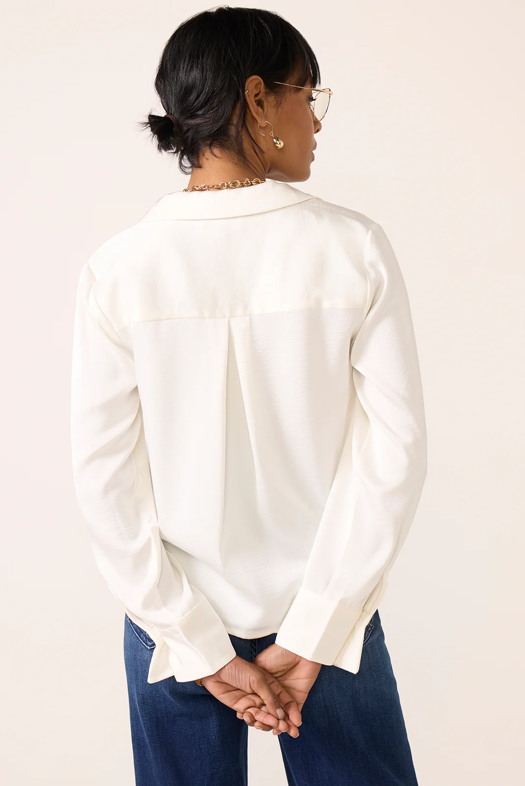 Ana Satin Top - Image 4