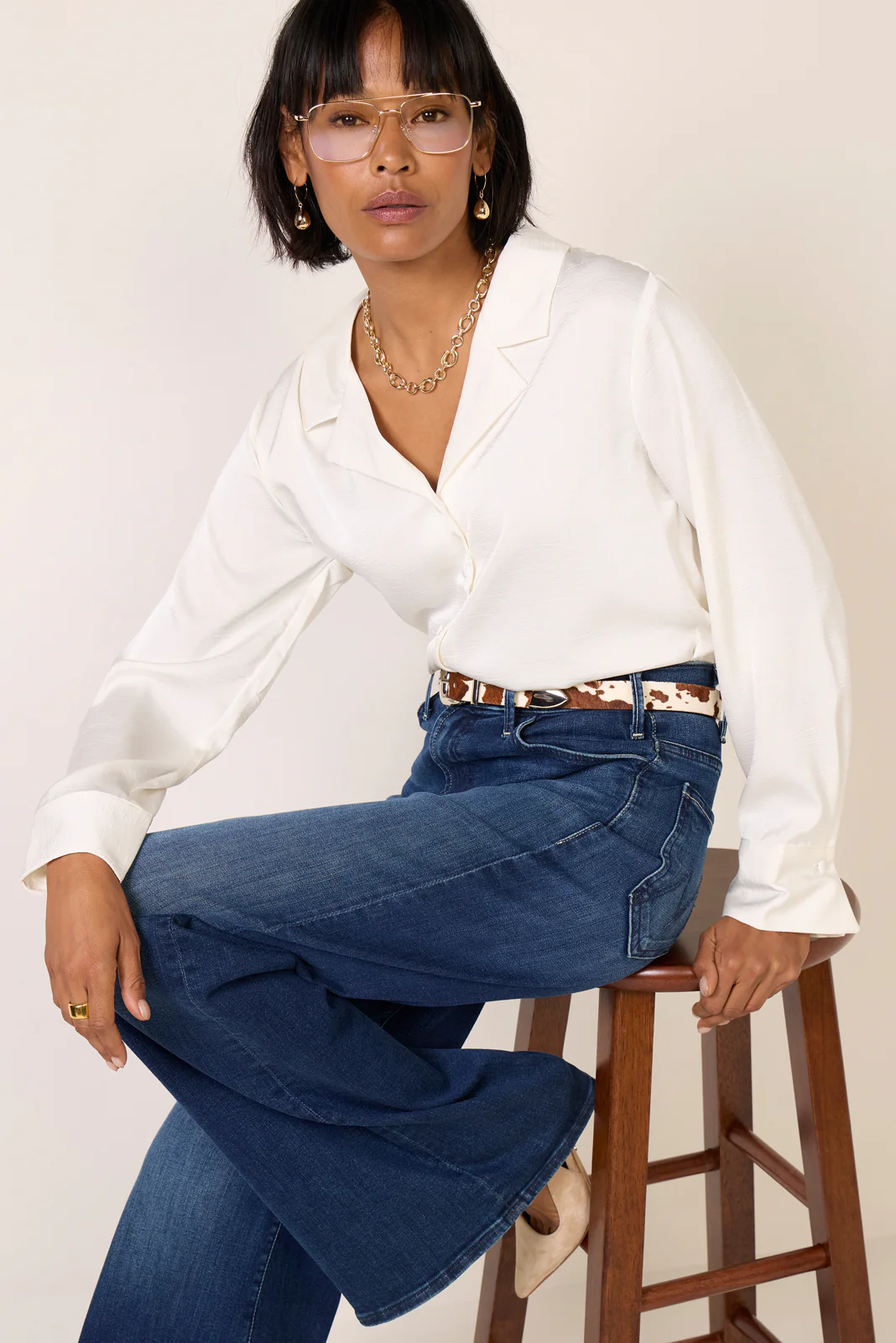 Ana Satin Top - Image 5