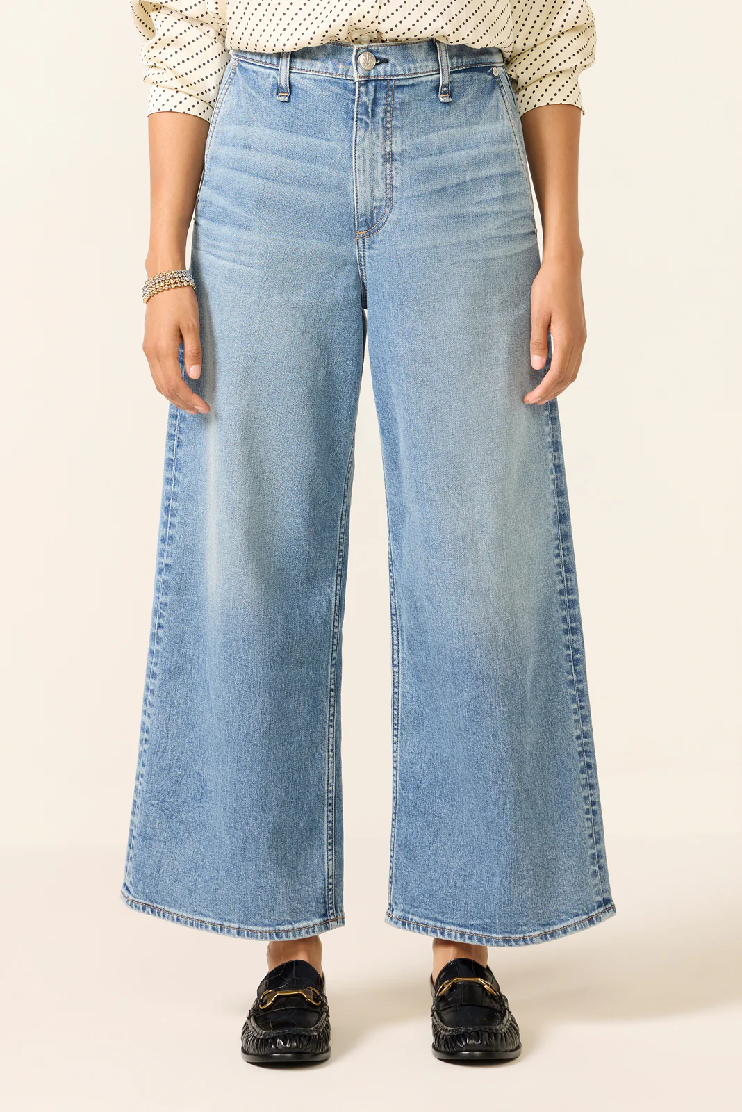 Andi Ankle Wide Leg Jean - Image 5