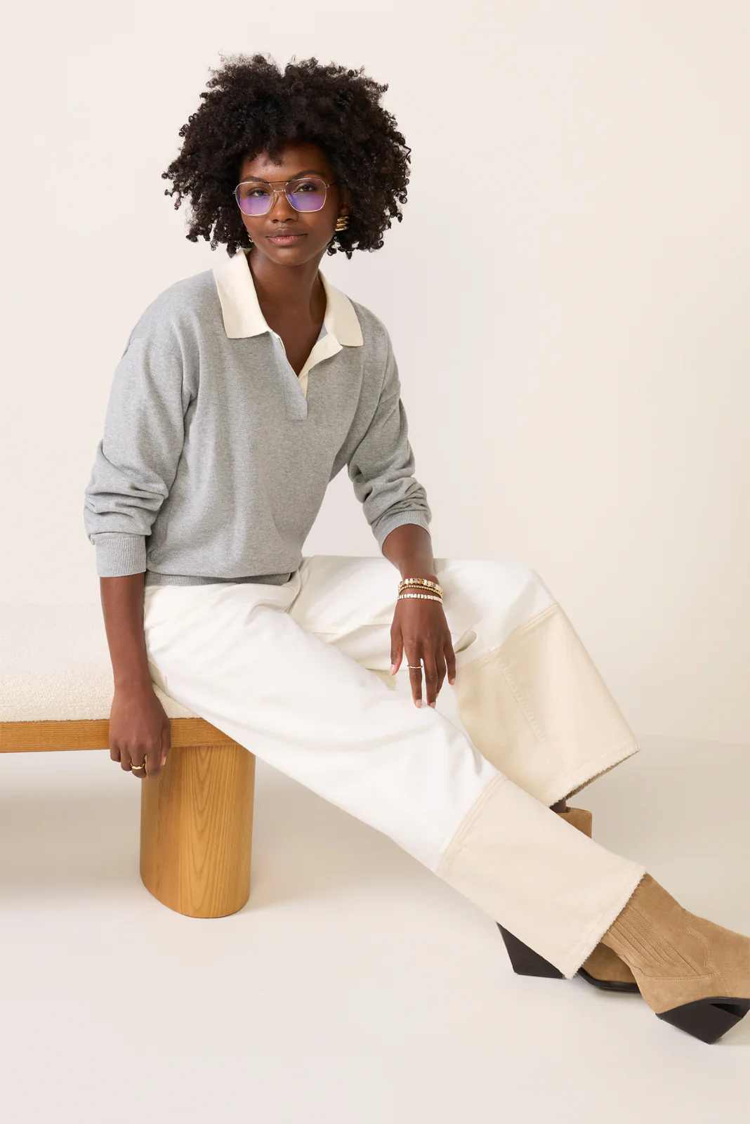 Angelina Polo Sweater