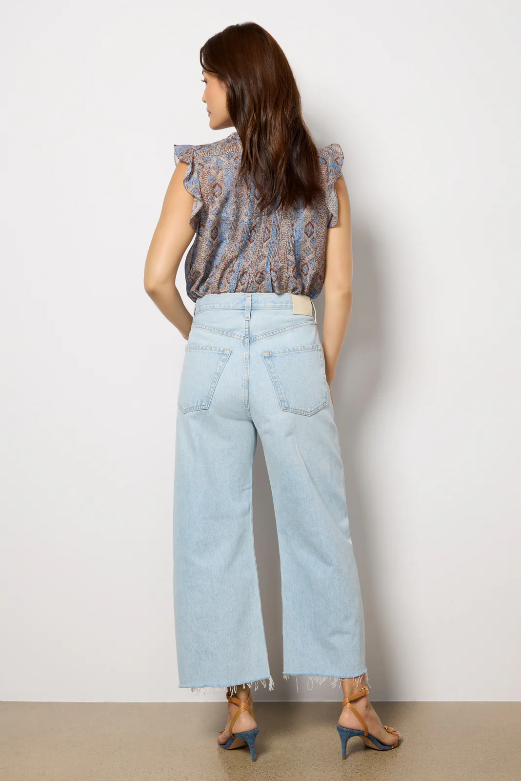 Ayla Raw Hem Crop - Image 4