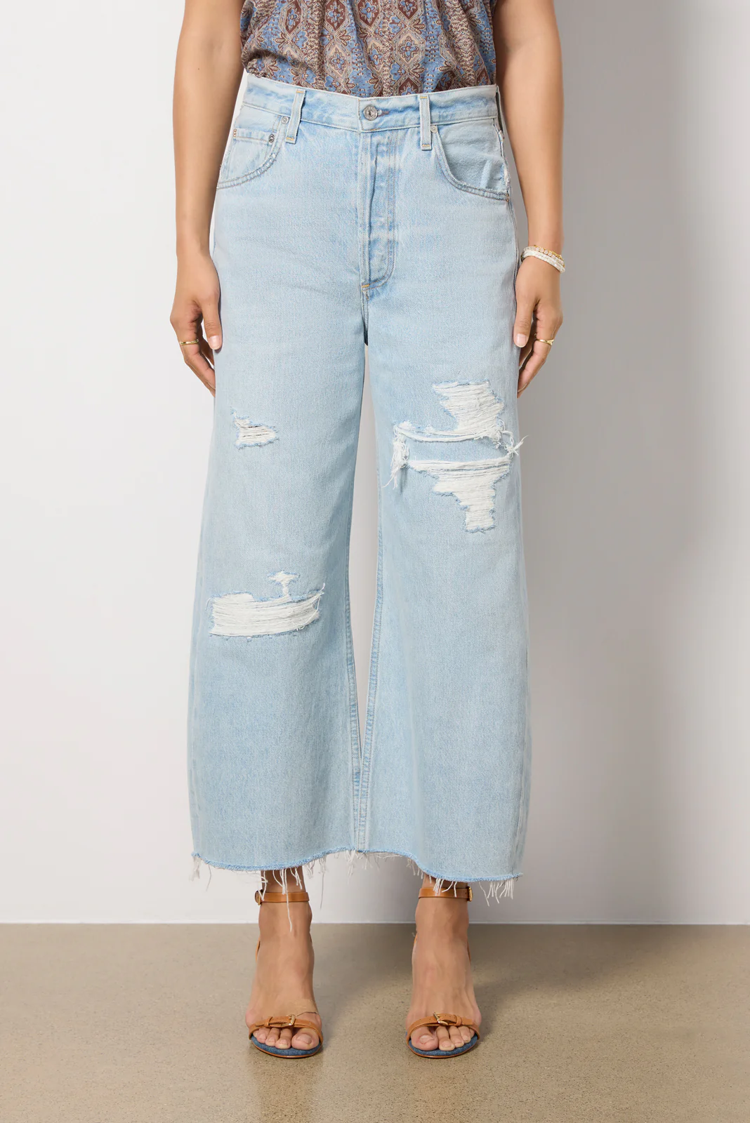 Ayla Raw Hem Crop - Image 5