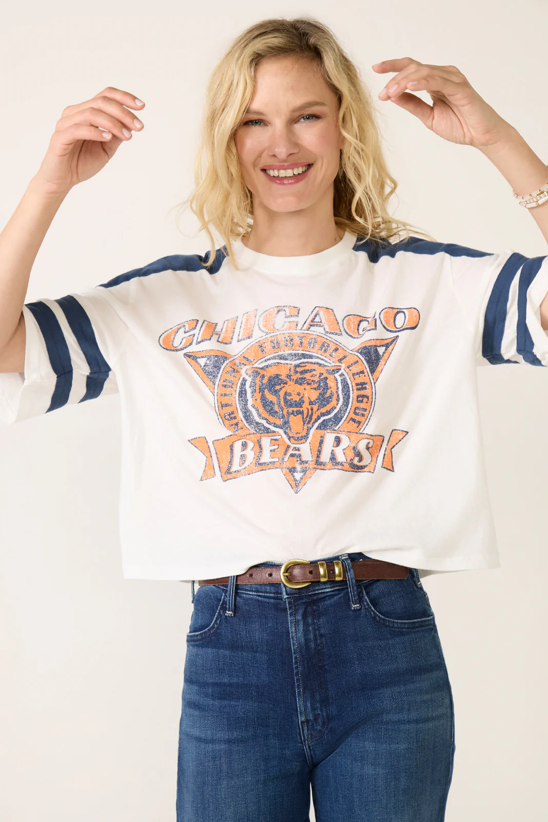 Bears Striped Crop Tee - Image 2