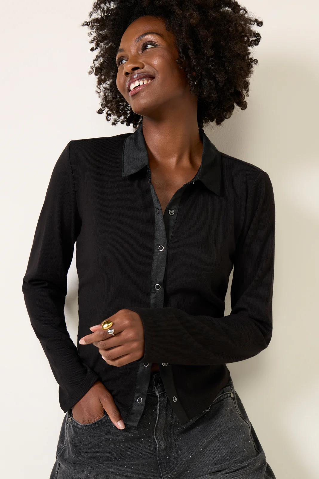 Bex Collared Top - Image 2