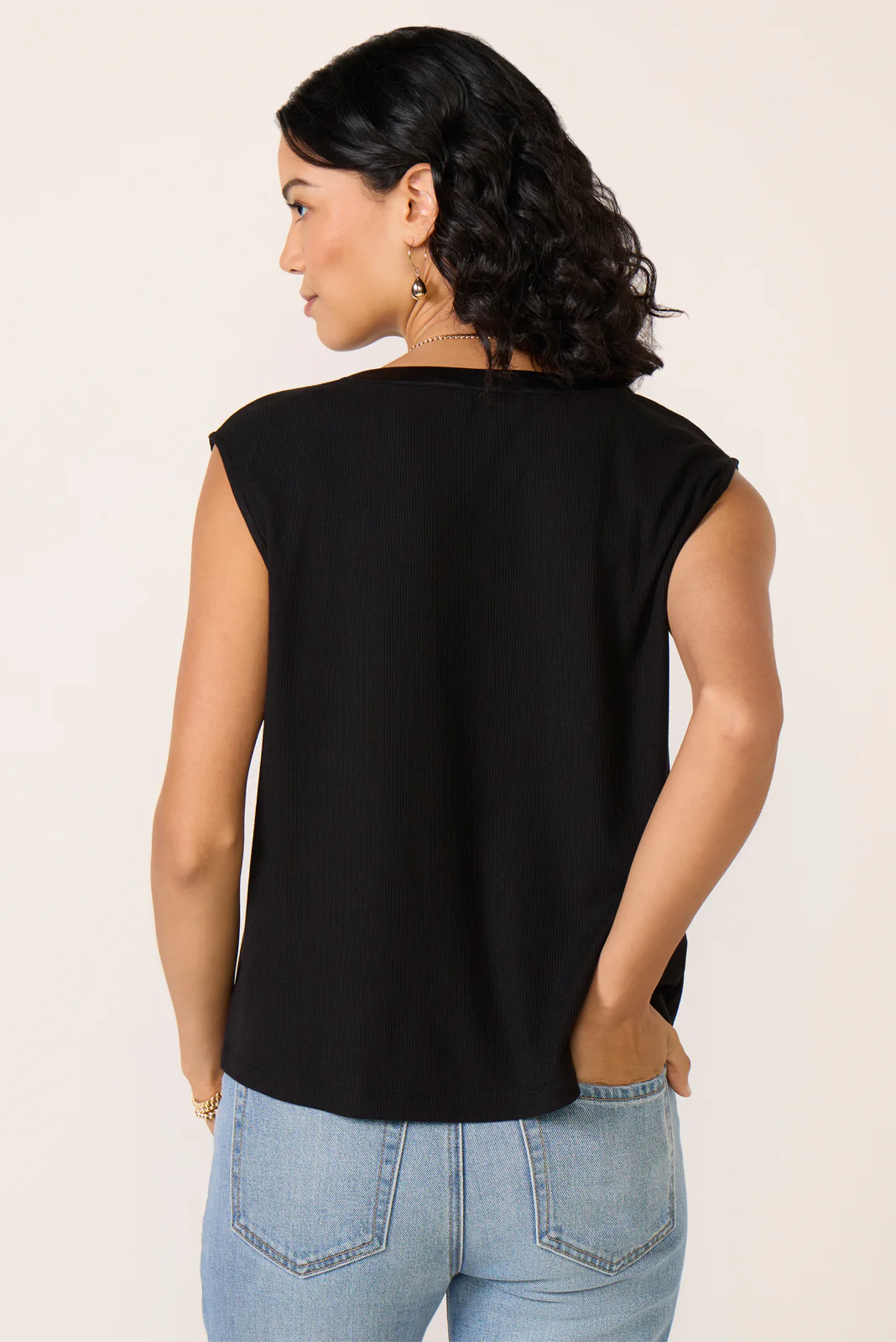 Bex Split Neck Tank - Image 4