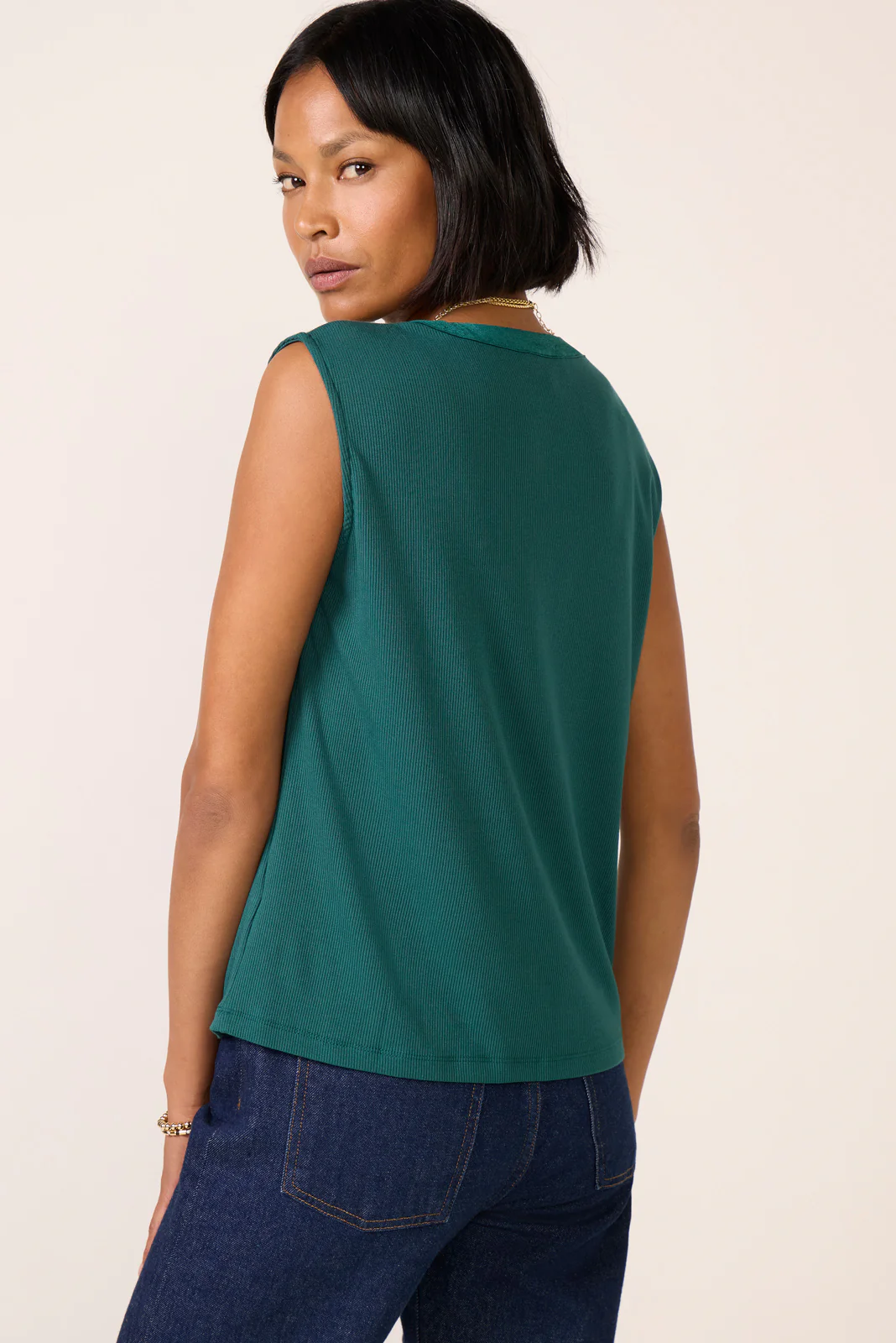 Bex Split Neck Tank - Image 4