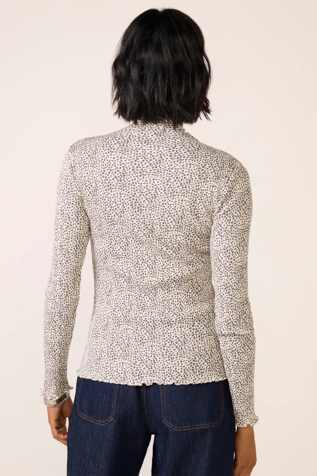 Brenna Mock Neck Top - Image 4