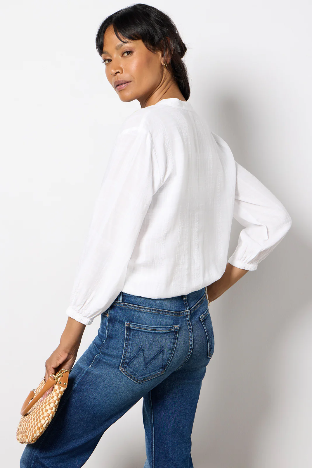 Button Front Textured Shirt - Image 4