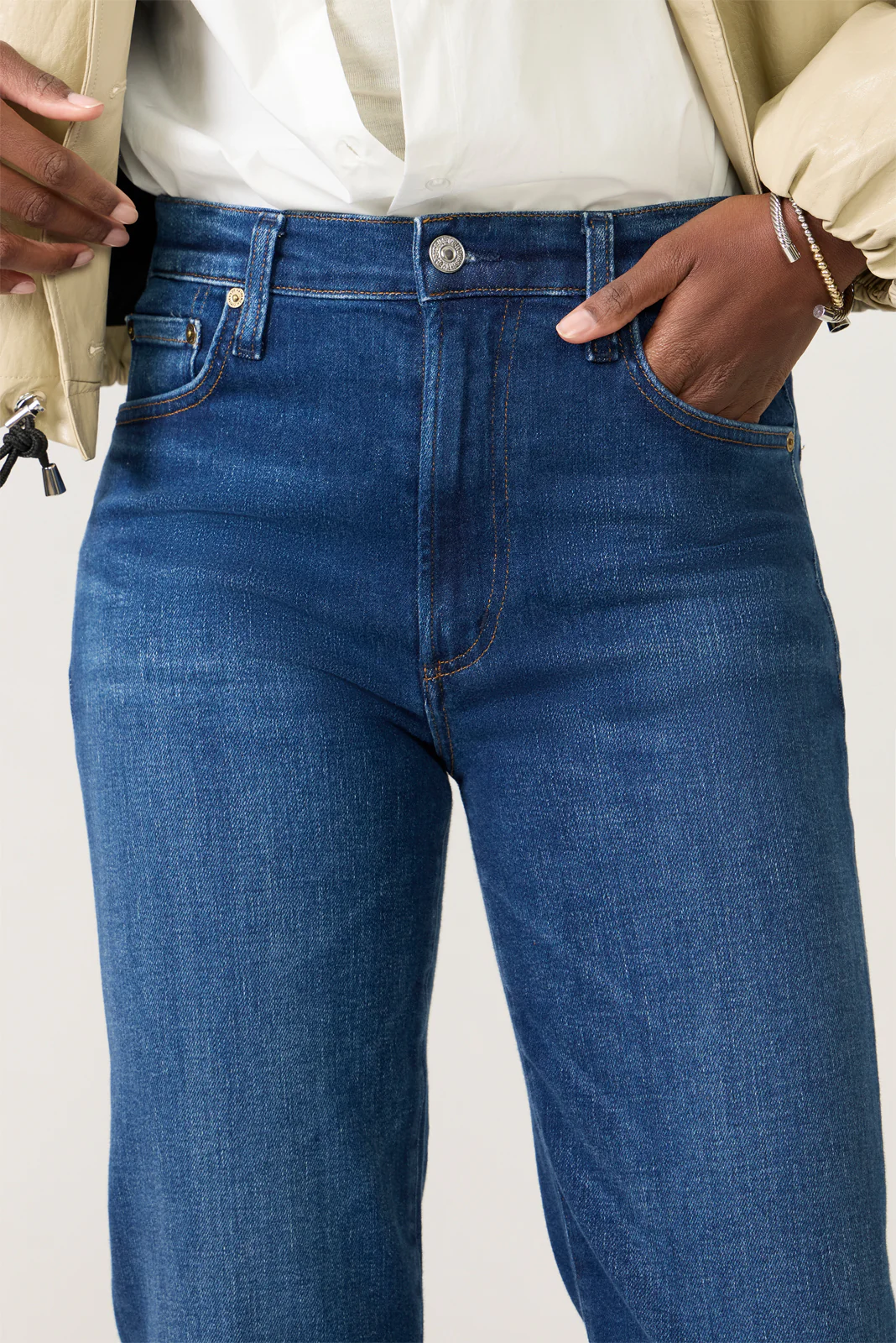 Caia High Rise Straight Jean - Image 2