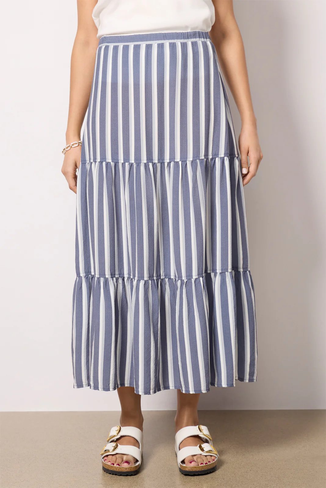 Cali Stripe Skirt - Image 6