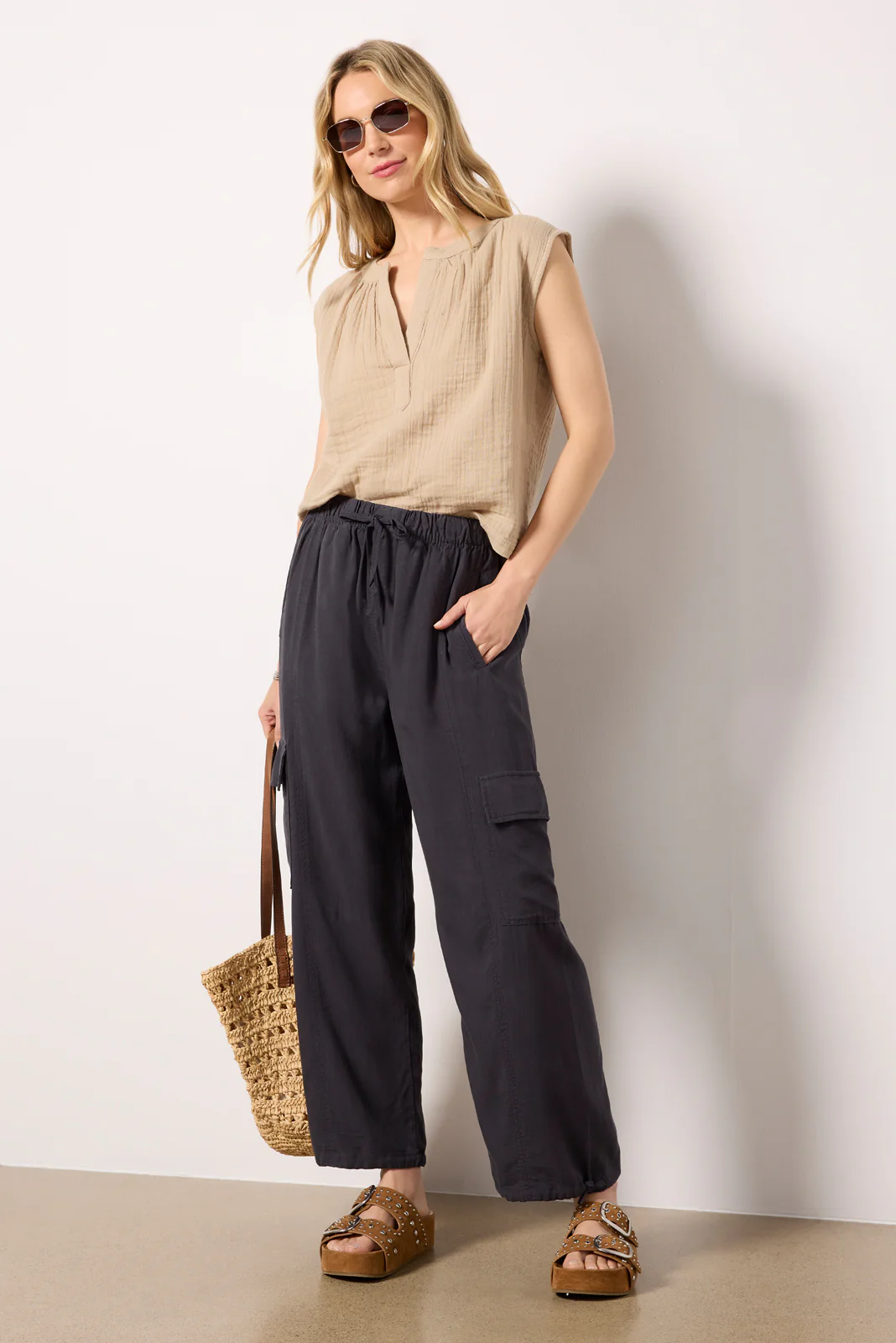 Callie V Neck Airy Top - Image 5