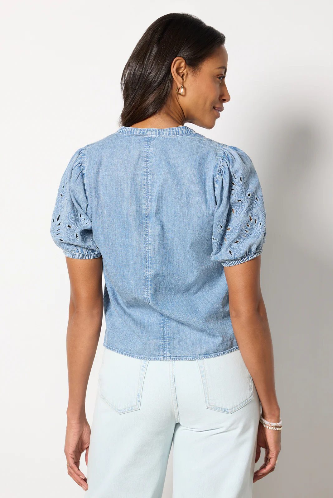 Cayden Indigo Blouse - Image 4