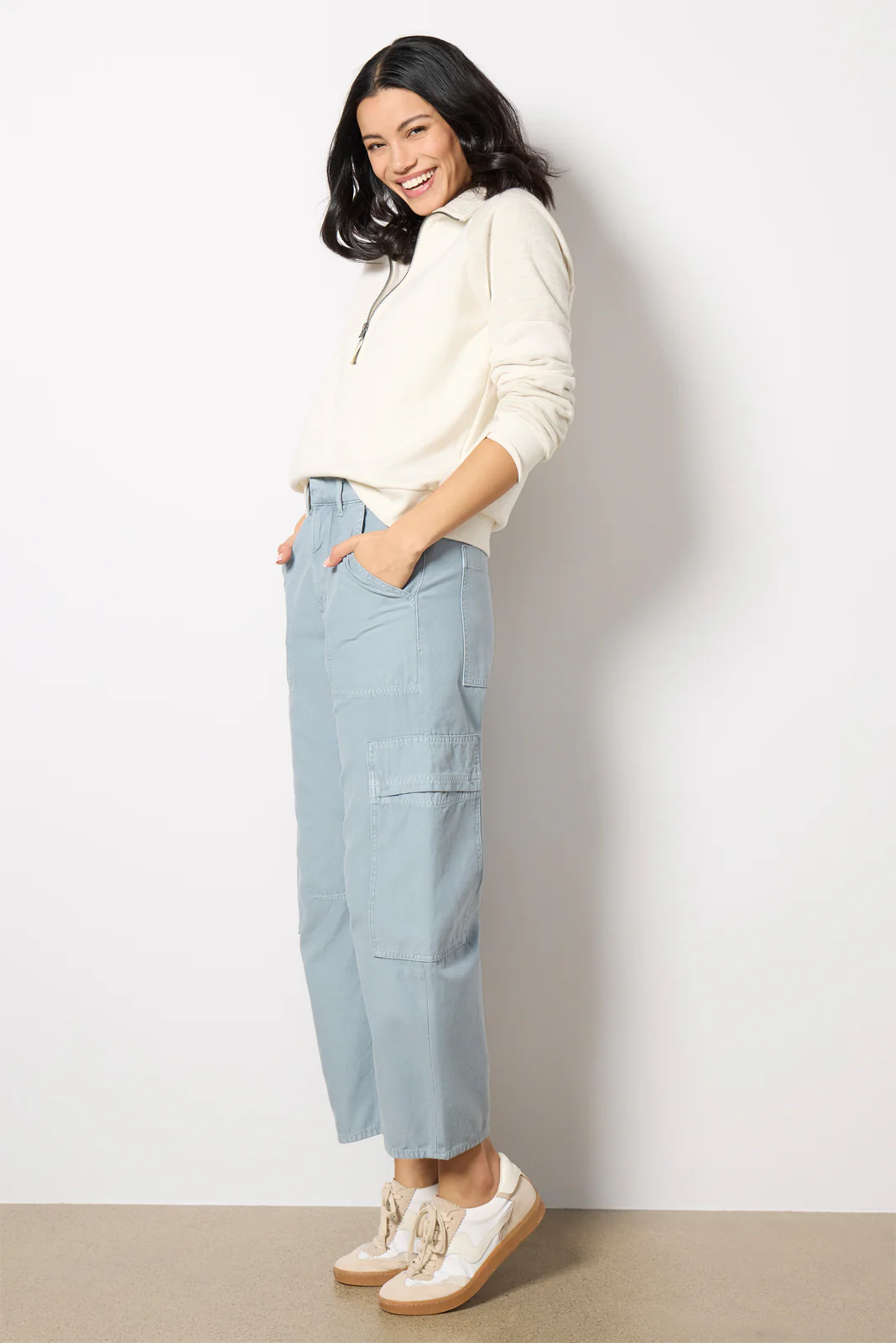 Cece Varsity Quarter Zip - Image 2
