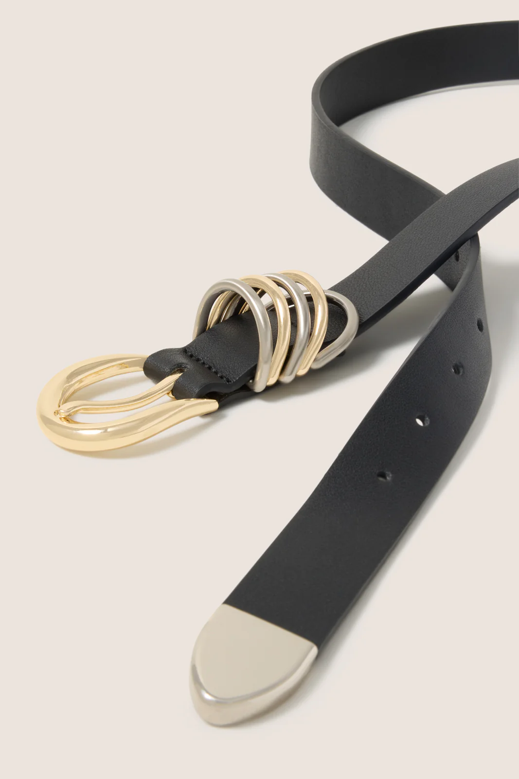 Celine Leather Multi Loop Belt - Image 3