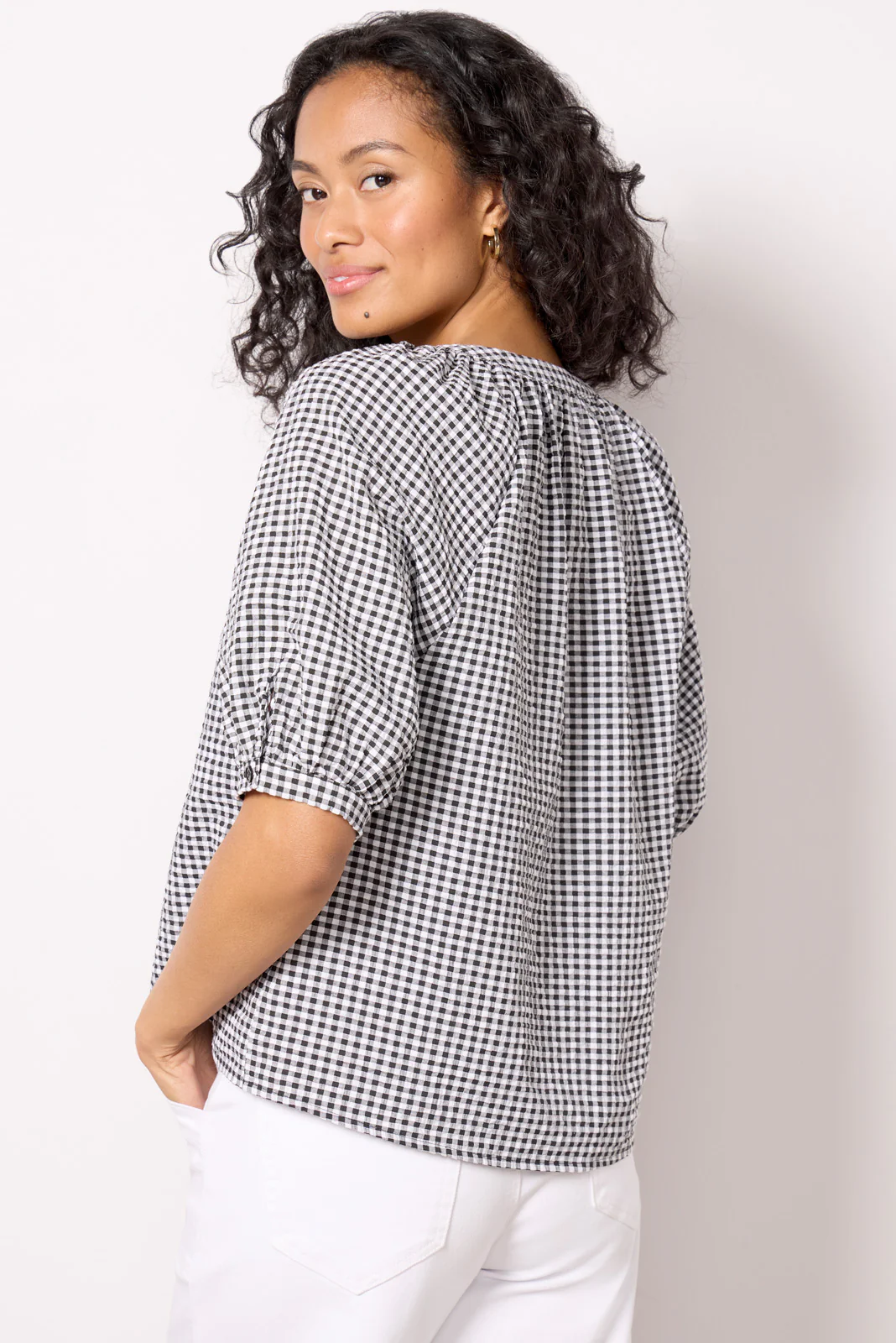 Cheyenne Gingham Top - Image 4