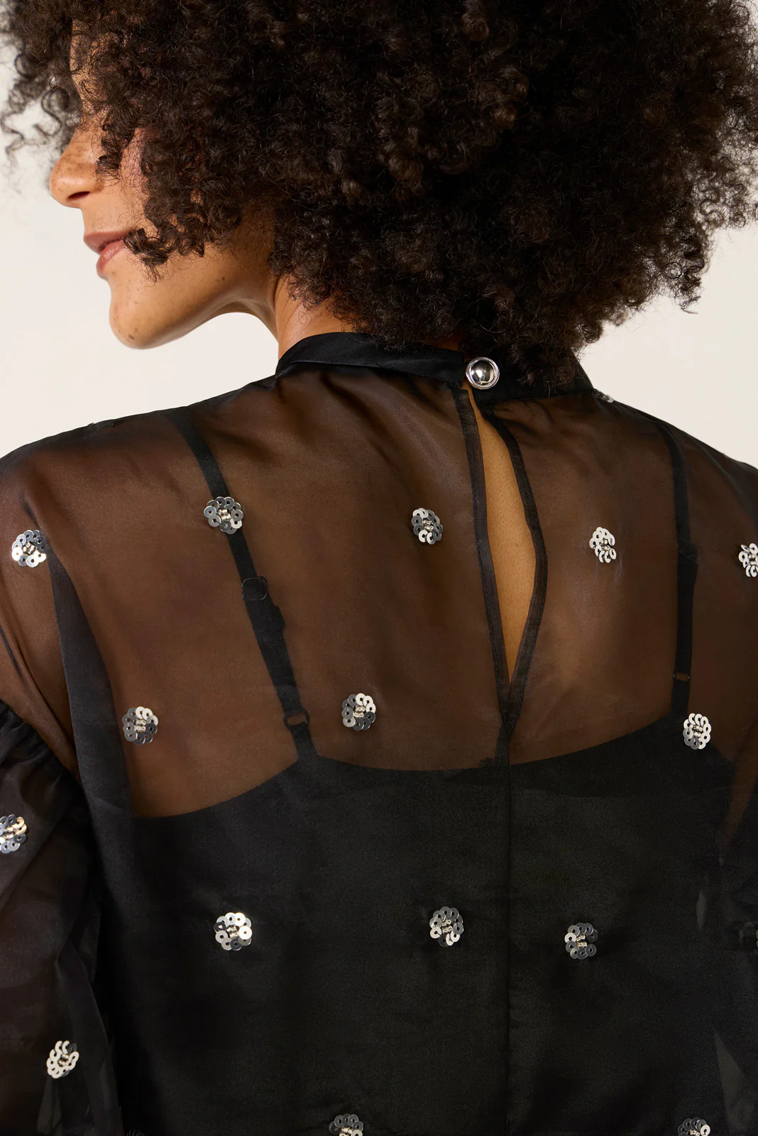 Cinthia Puff Organza Top - Image 5