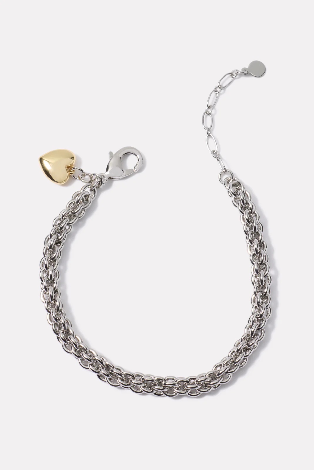 Cleo Heart Charm Bracelet