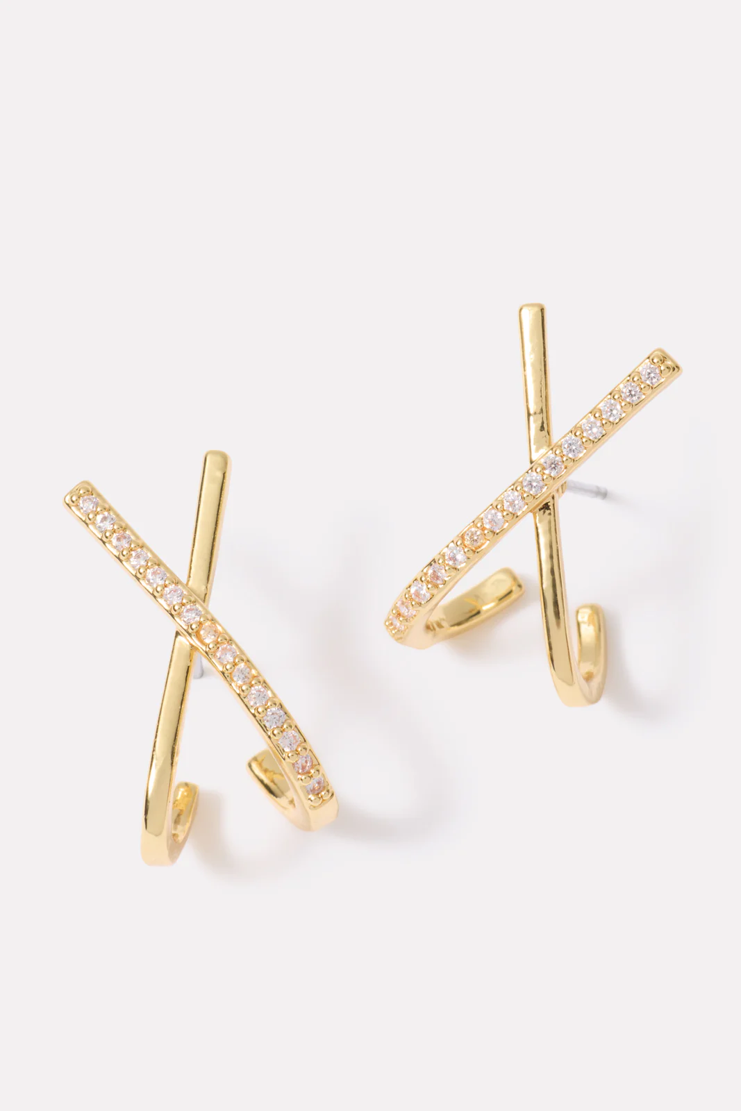 Codey Criss Cross Earring - Image 2