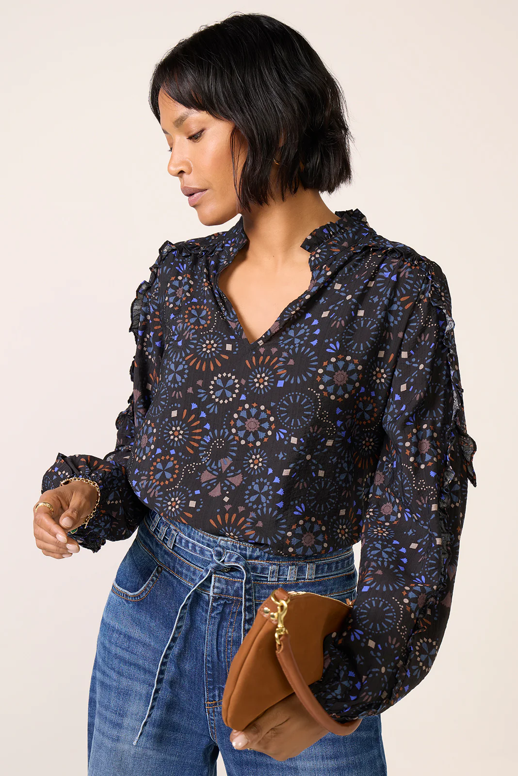Dana Ruffle Blouse - Image 5