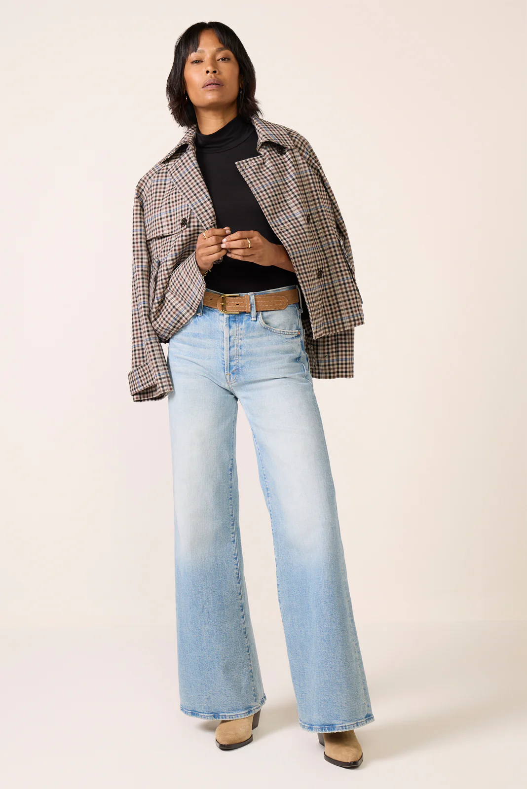 Demi Fitted Mock Neck - Image 6