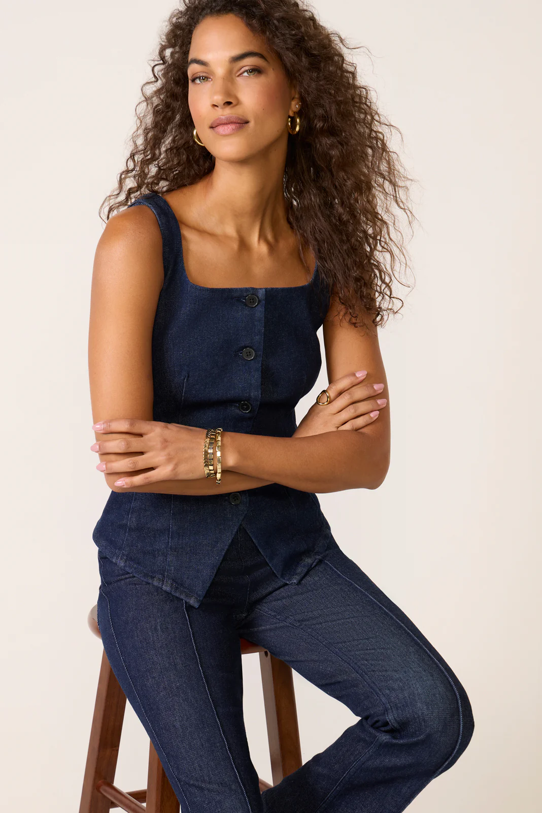 Denim Vest - Image 2