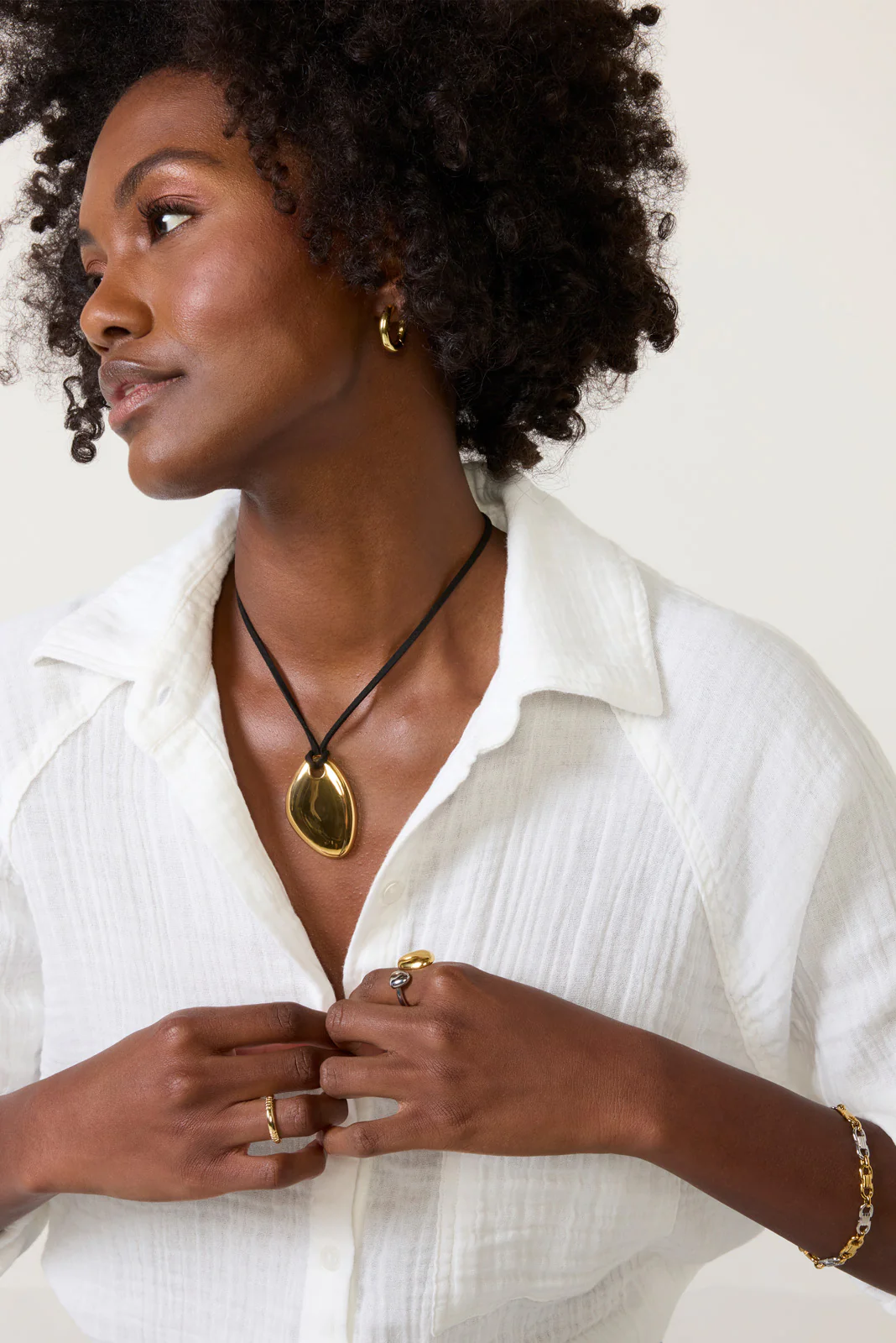 Devon Cord Necklace - Image 2