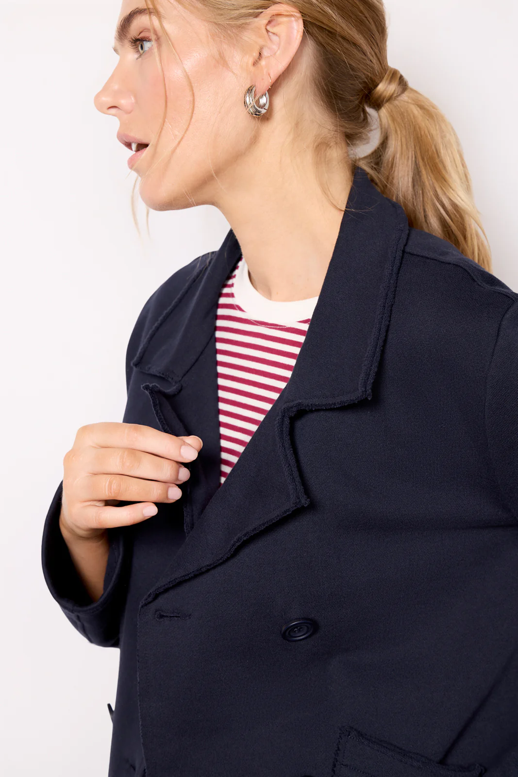 Diana French Terry Blazer - Image 6