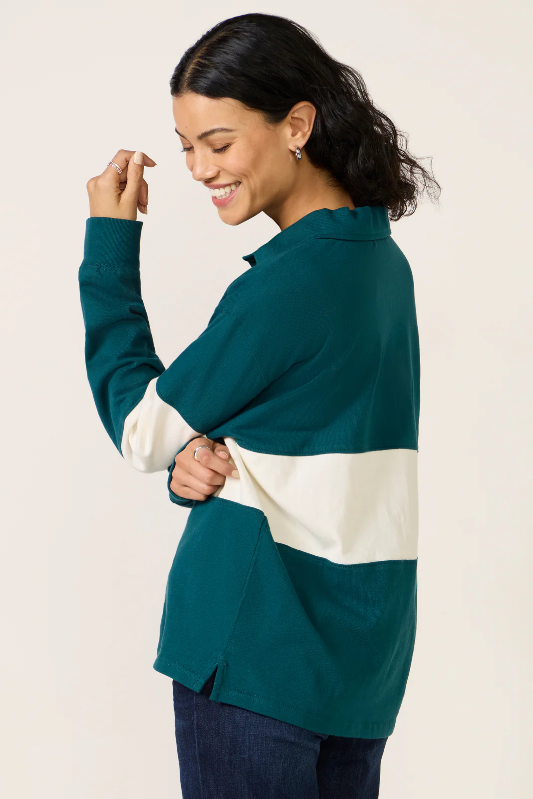 Eagles Long Sleeve Rugby - Image 4