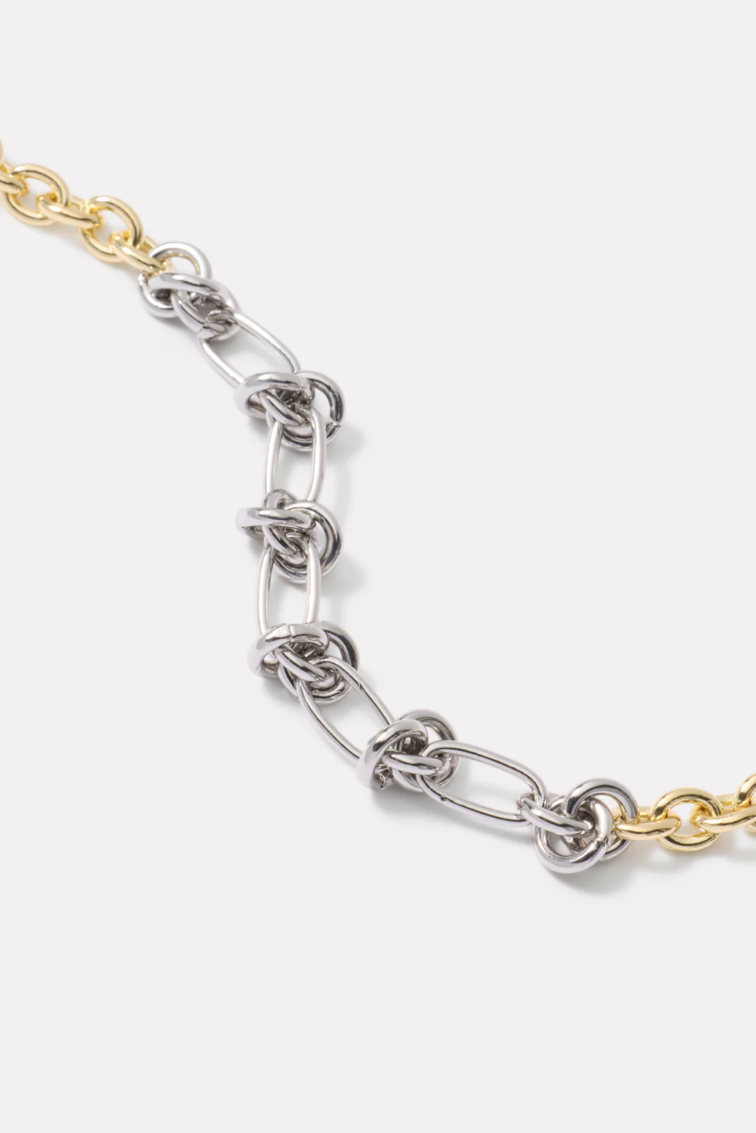 Elena Two Tone Necklace - Image 2