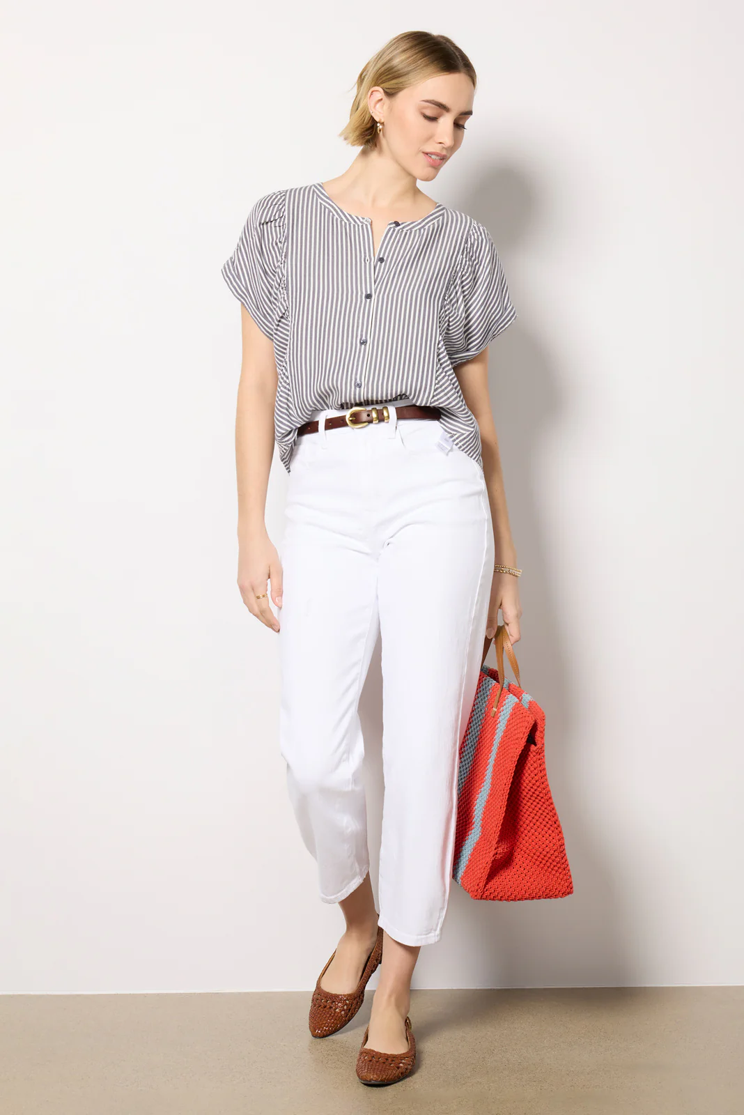 Ella Stripe Blouse - Image 3