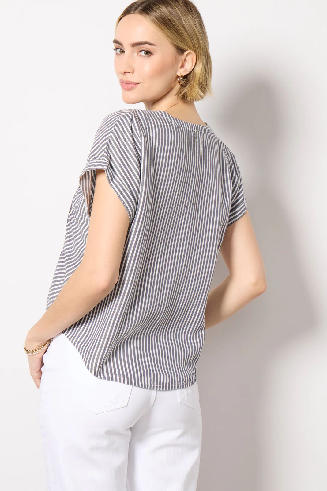 Ella Stripe Blouse - Image 4
