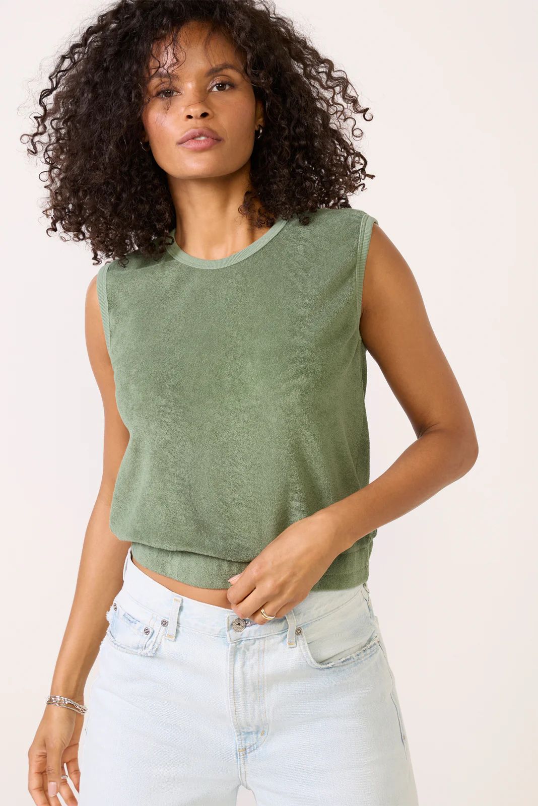 Ellie Loop Terry Tank - Image 2