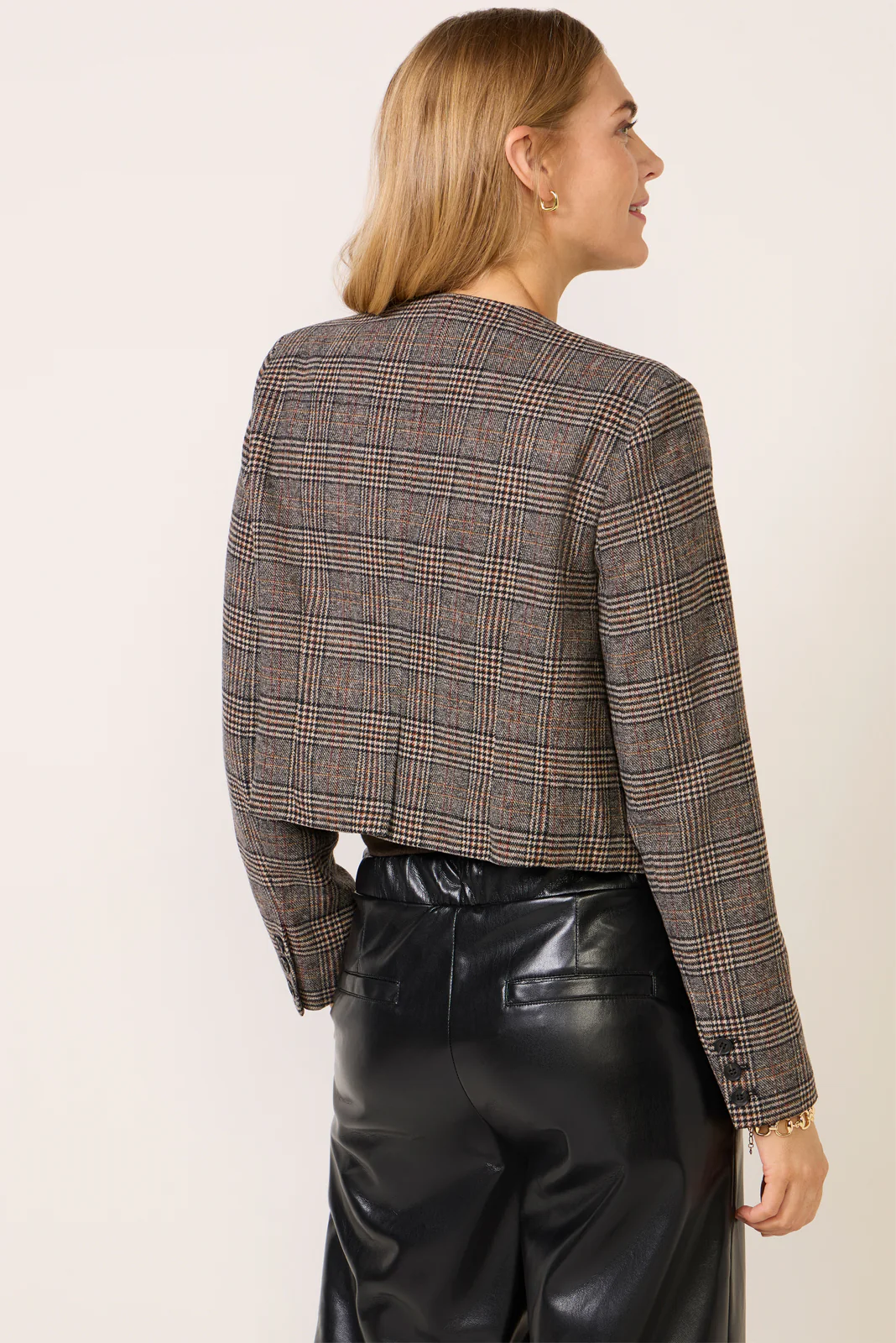 Ellie Plaid Jacket - Image 4