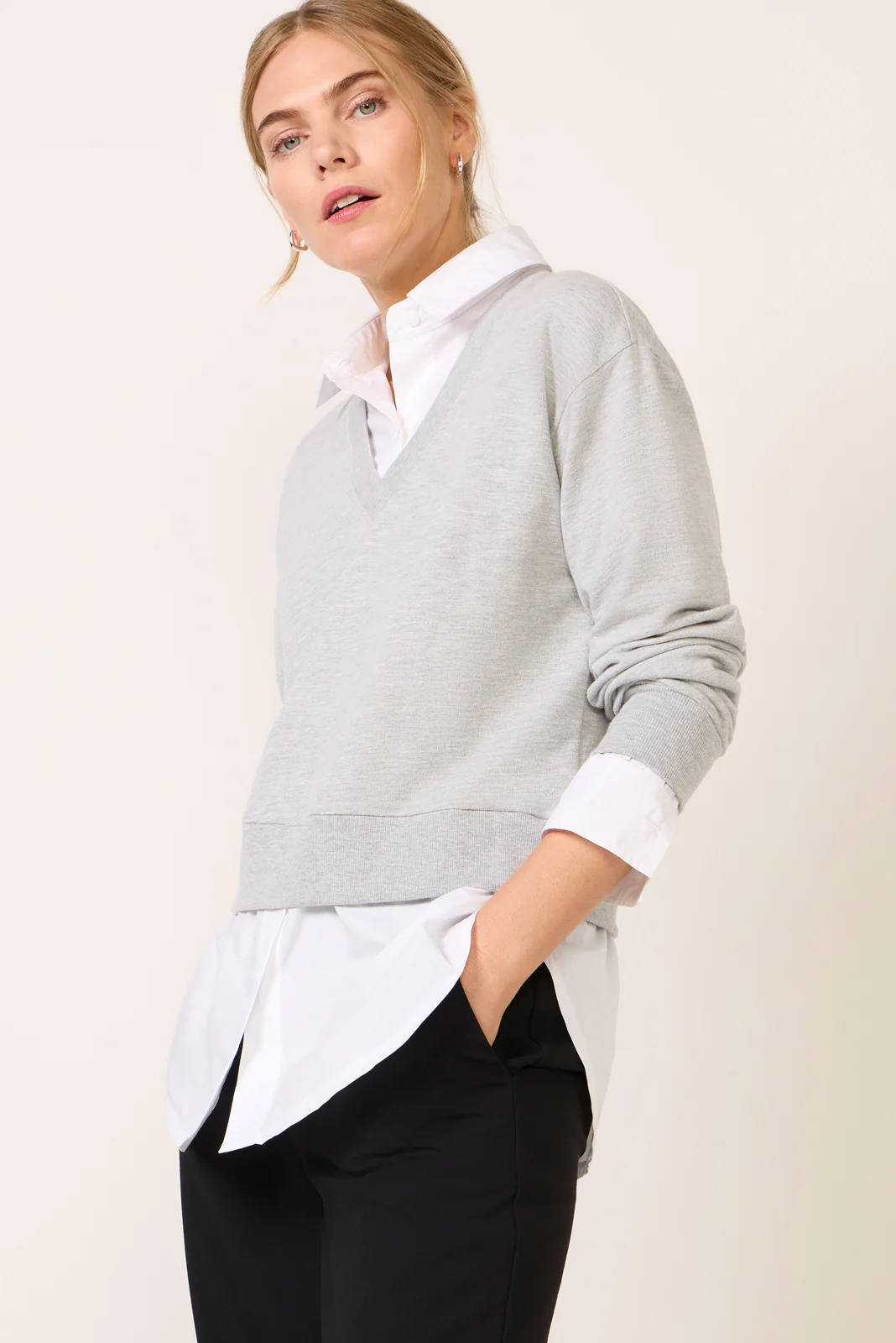 Ellie Twofer Sweatshirt - Image 2