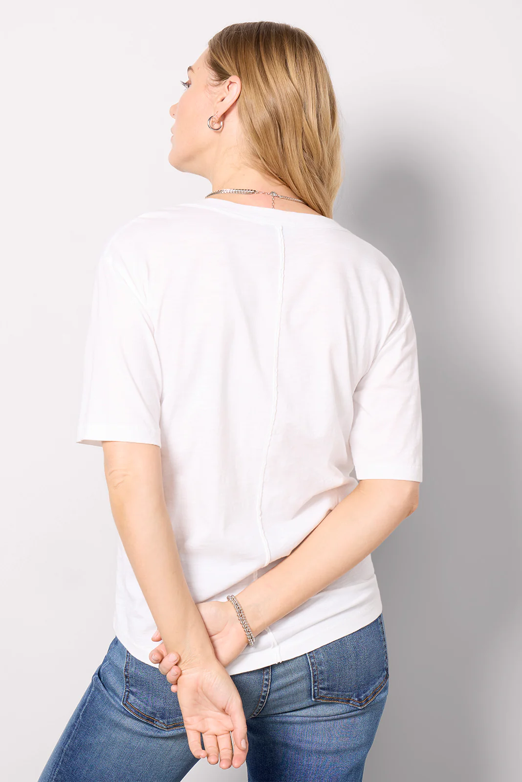 Elliot Pima Slub Tee - Image 4