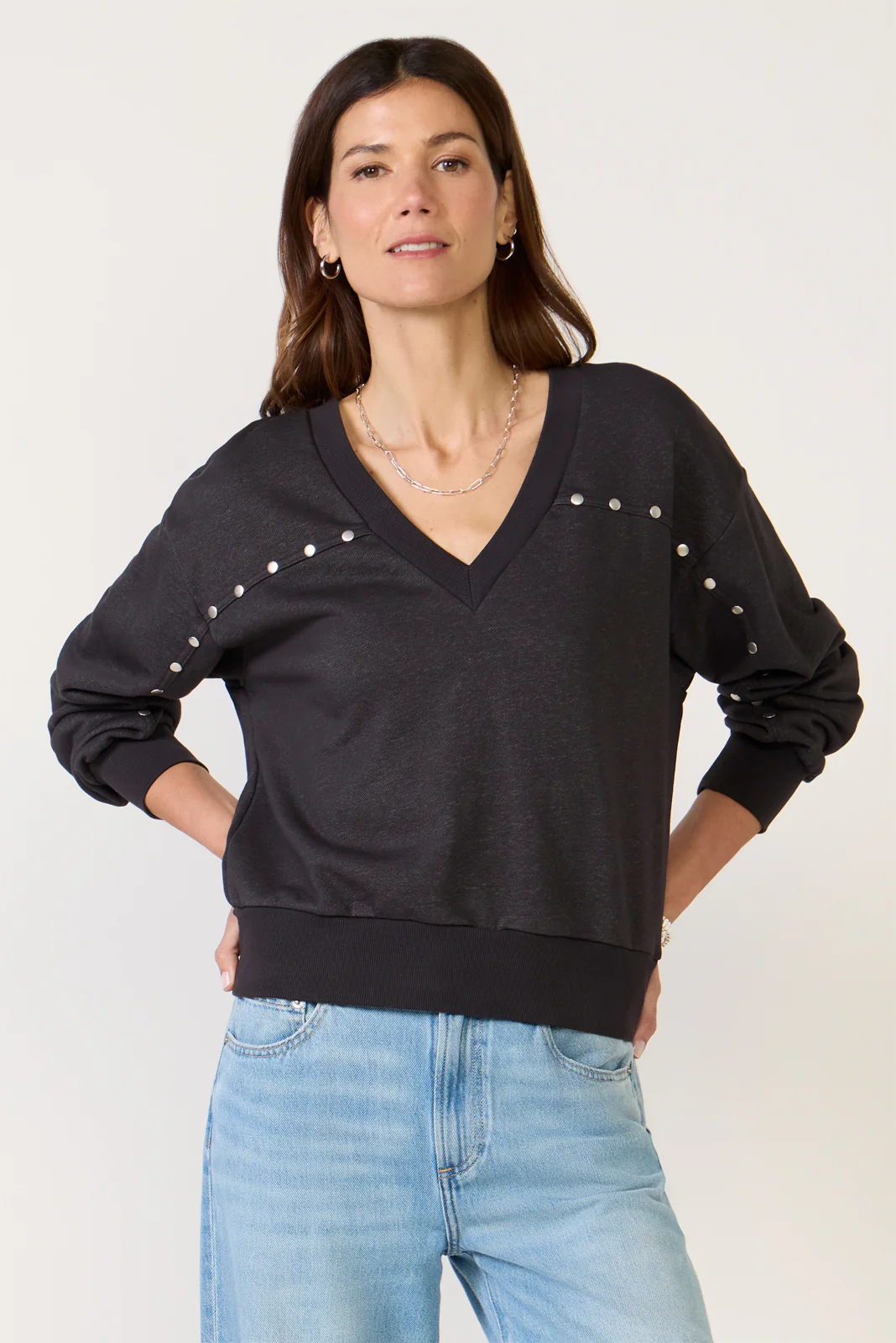 Ellis Stud Sweatshirt - Image 5