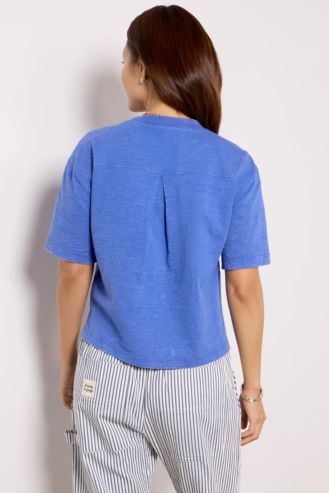 Elsy Slub Pocket Tee - Image 4