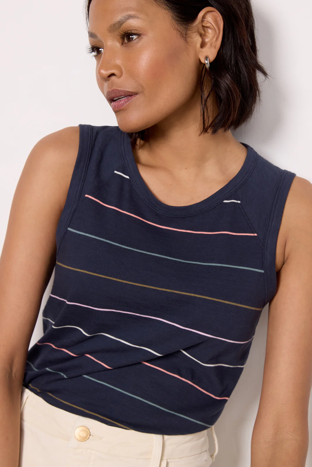 Emily Multi Stripe Tank - Image 3