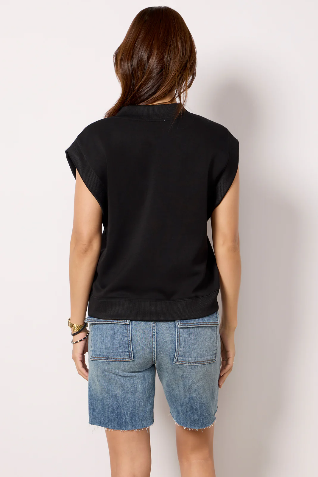 Eva Sleek V Neck Top - Image 4