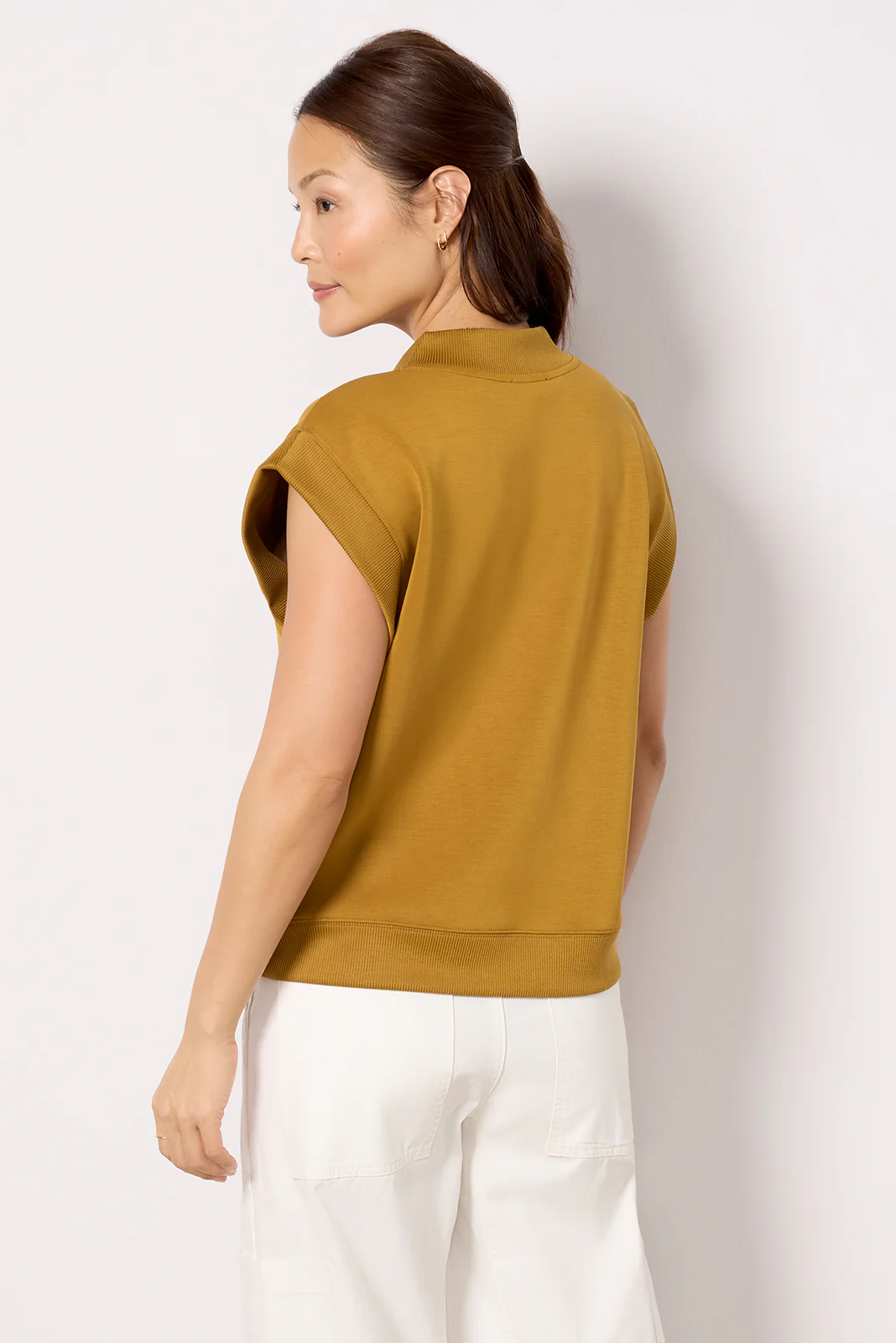Eva Sleek V Neck Top - Image 4