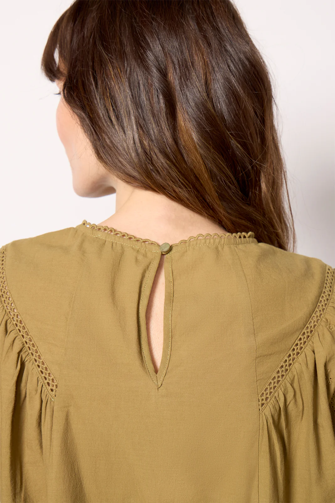 Faye Eyelet Detail Blouse - Image 2