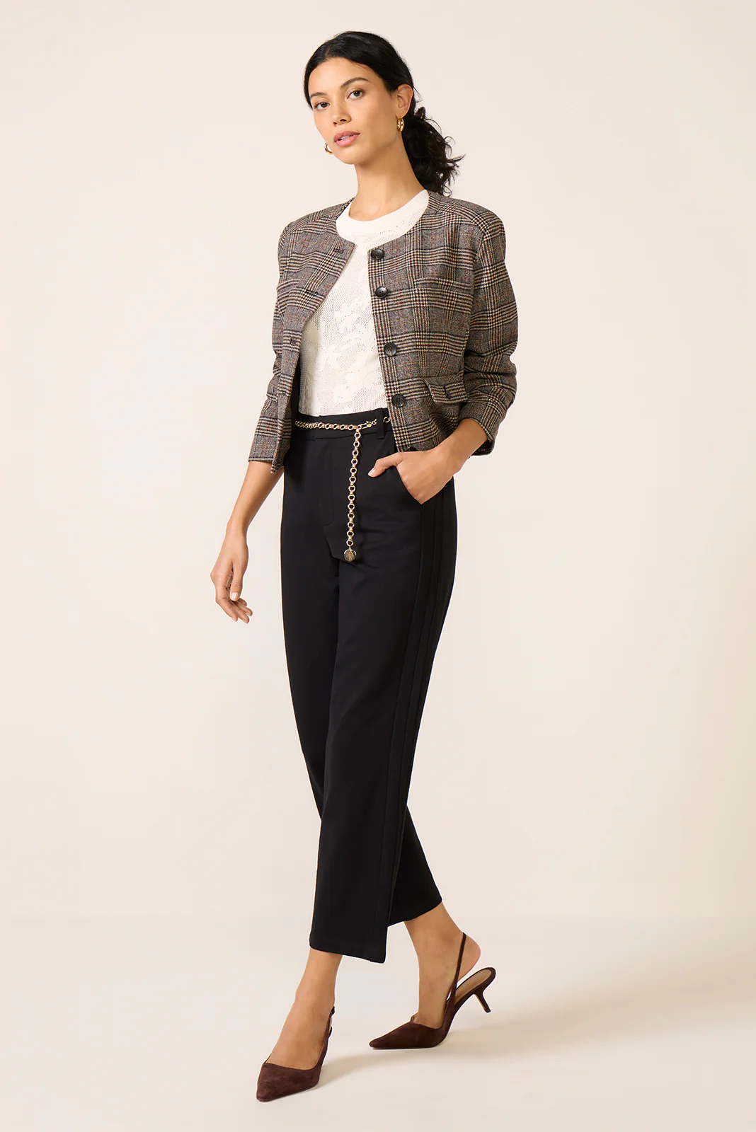 Faye Straight Crop Pant - Image 5