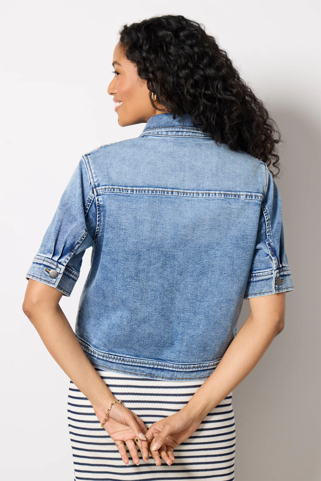 Finly Short Sleeve Jacket - Image 4
