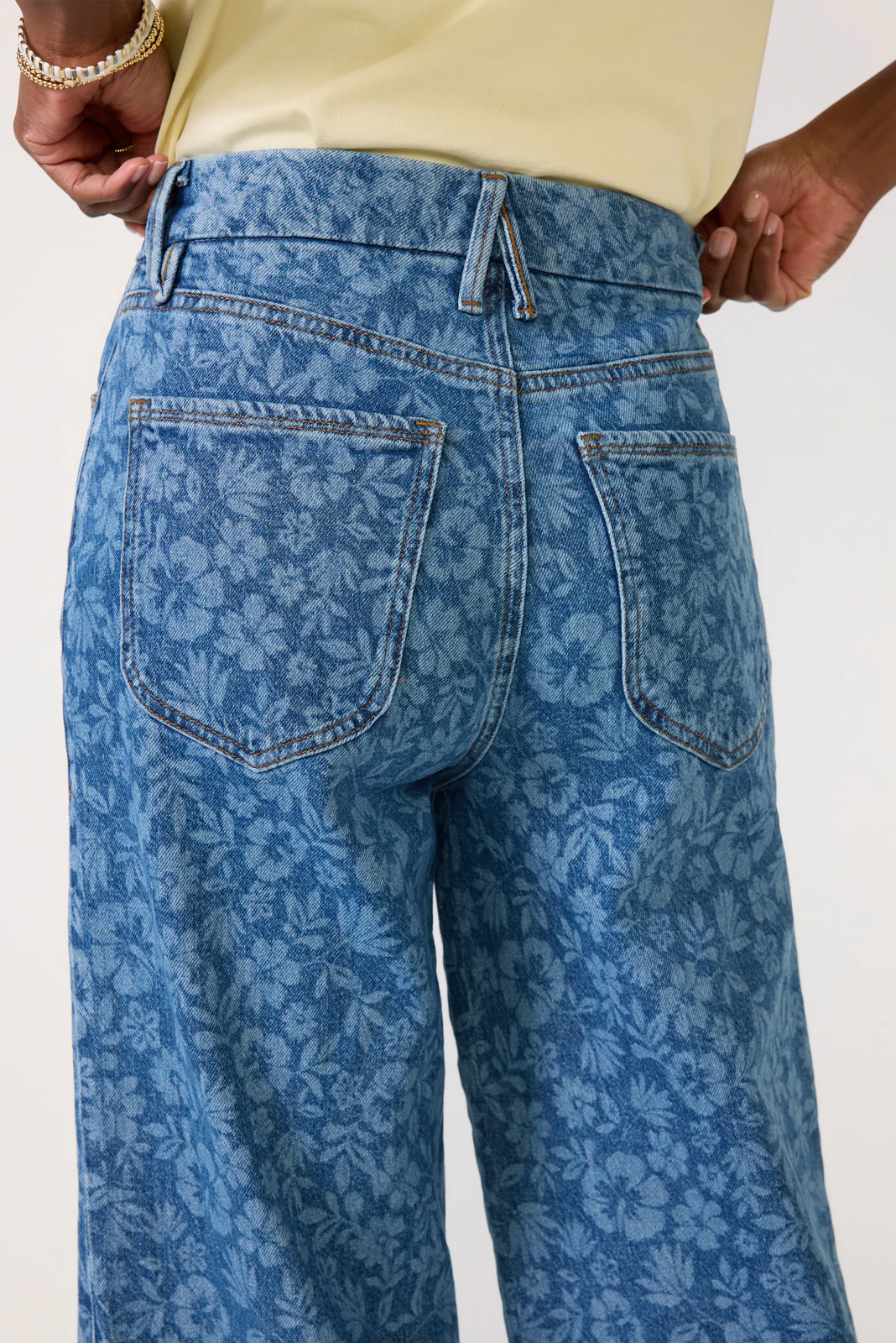 Good Waist Cropped Palazzo - Image 3