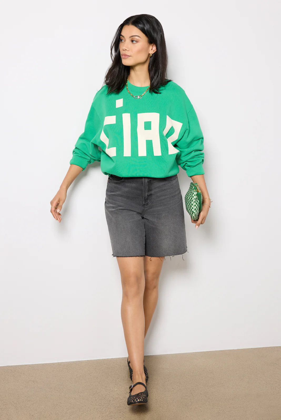 Grand Block Ciao Oversized Sweatshirt